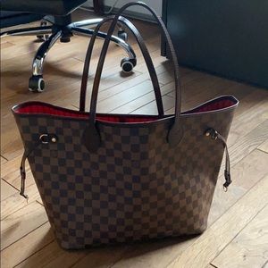 Authentic Louis Vuitton Daniel Ebene Neverfull MM